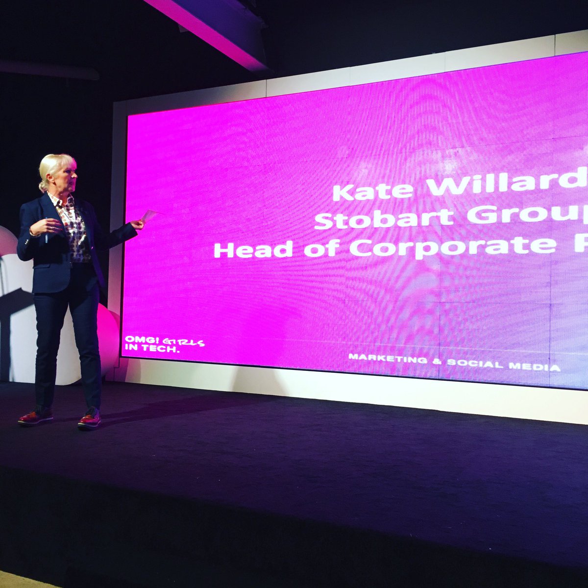 OMG_GirlsinTech's tweet photo. Massive thanks to everyone who came to our #omggirlsintech event today! We loved the positive vibes &amp; how amazing was @WillardKate https://t.co/67rmdDDNGU