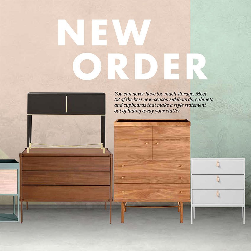 ELLEDecoUK's tweet photo. We’ve got storage sorted in #EDUKNov16 with our top 22 new-season sideboards and cabinets. Get your copy today! https://t.co/MDijCs4zcH