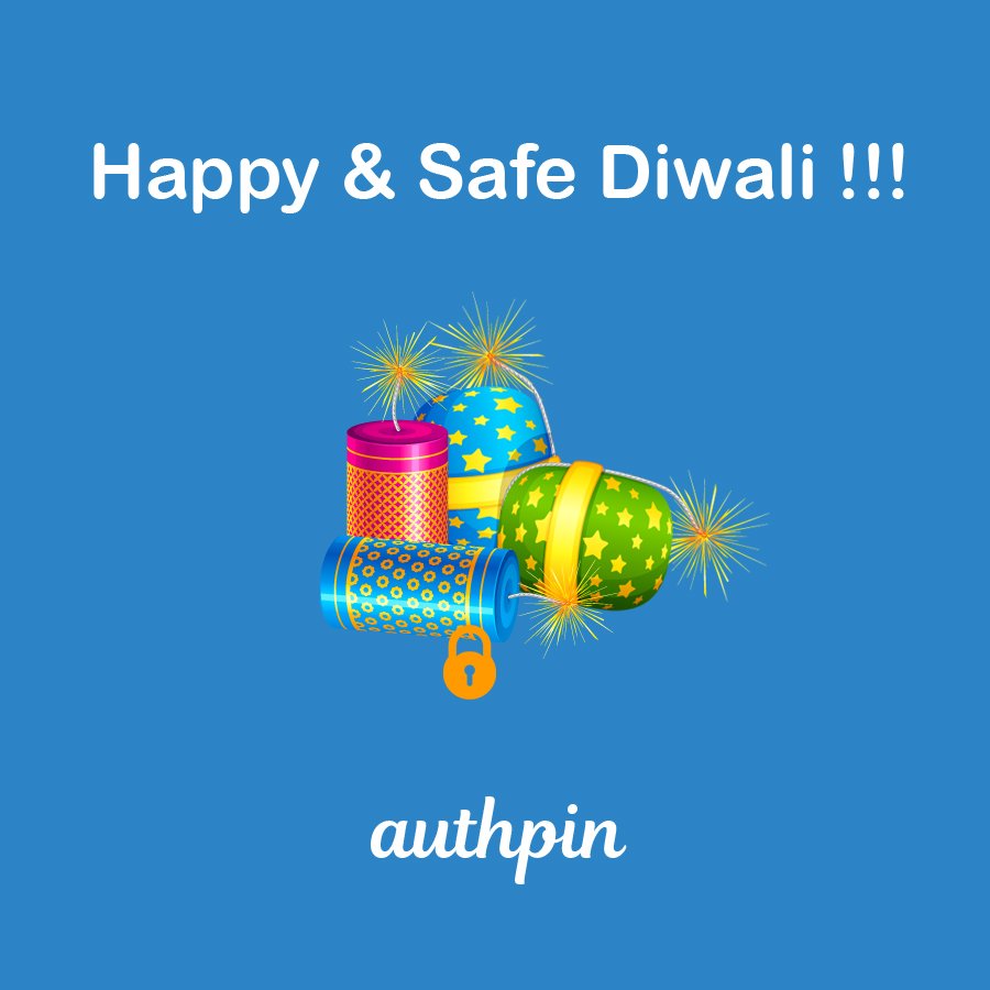 AuthPin's tweet photo. Happy &amp; Safe Diwali !!!
#diwali #authpin https://t.co/GfgrF0iCcX