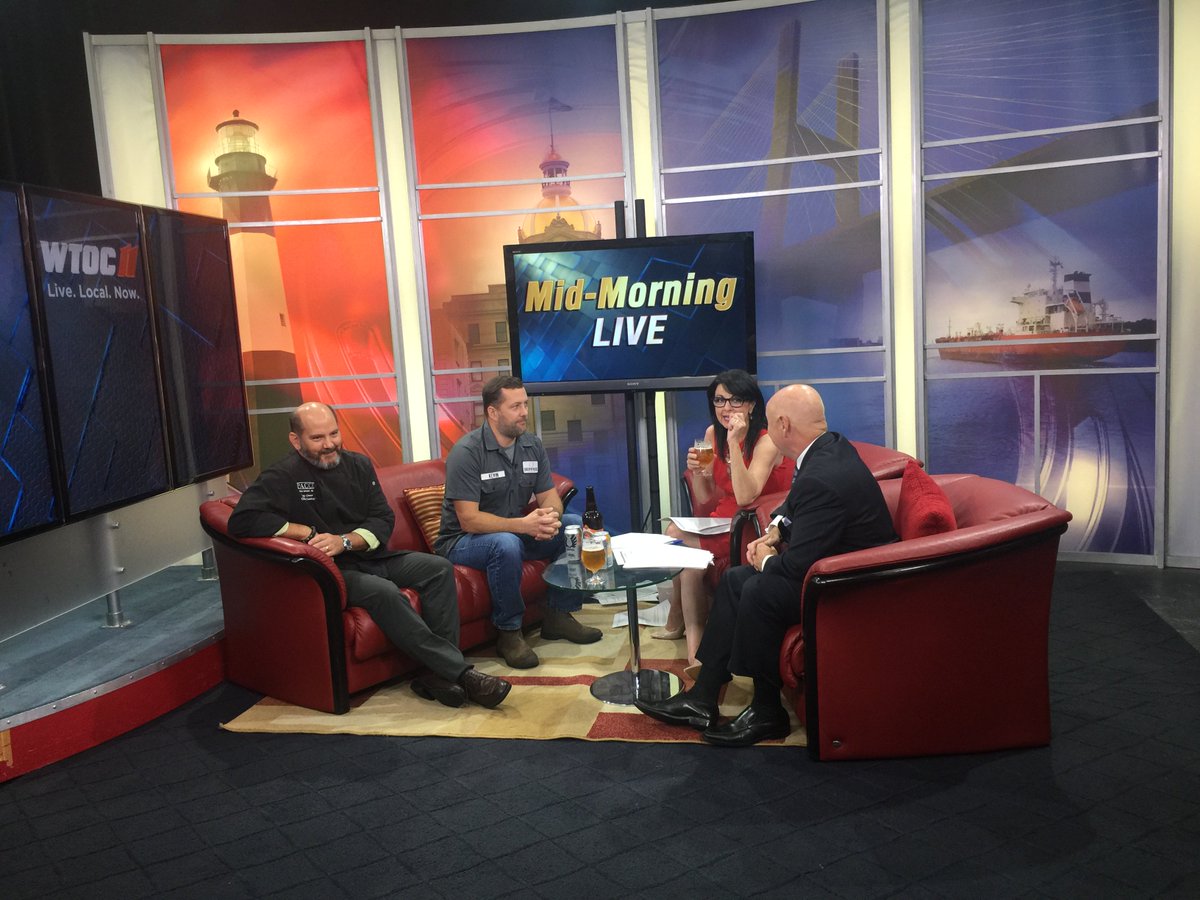 Thanks <a href="/WTOC11/">wtoc11</a> <a href="/WTOCJody/">Jody Chapin WTOC</a> <a href="/WTOCTimGuidera/">WTOCTimGuidera</a> <a href="/PacciSavannah/">Pacci Savannah</a> Chef Dusty Grove <a href="/ServiceBrewing/">Service Brewing</a> Kevin Ryan! #savfw wtoc.com/clip/12861290/…