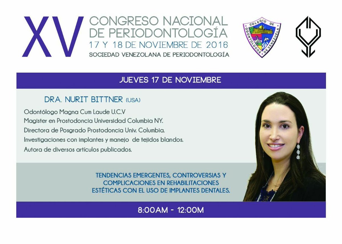 svperiodoncia's tweet photo. Congreso Nacional de Periodontología @odauliocaires @drluisgarciaceo @Luisa_Marin @patmazz @mvalisena @AndreinaDiTirro @grippa_diana https://t.co/audmmpoMum