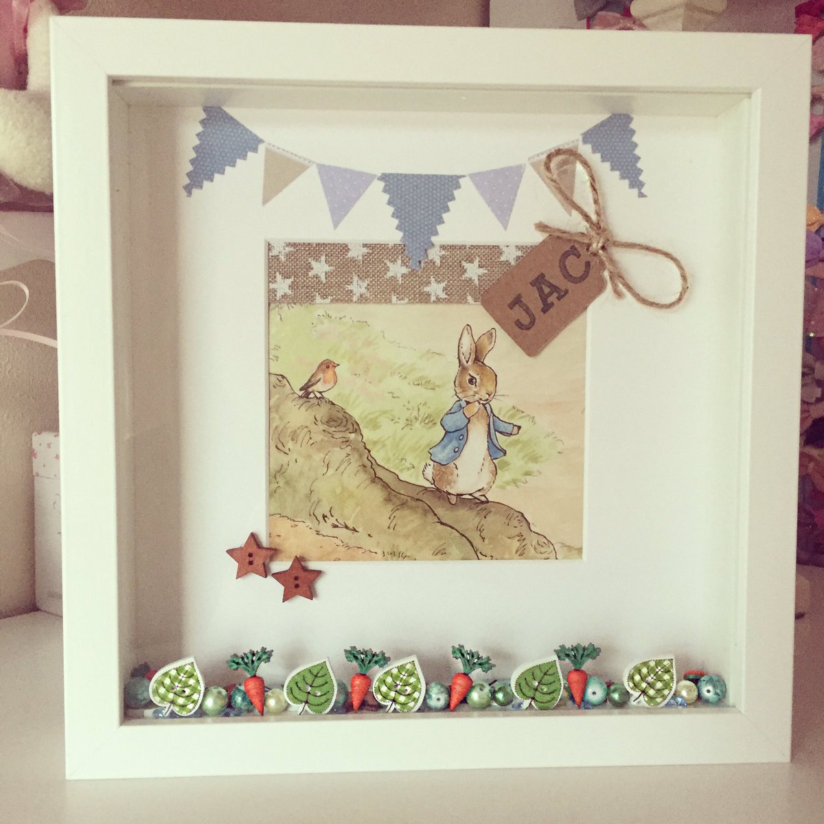 message_picture's tweet photo. 💙💚 #ThePictureMessage #gift #babyboy #PeterRabbit https://t.co/sYoL07a4pa