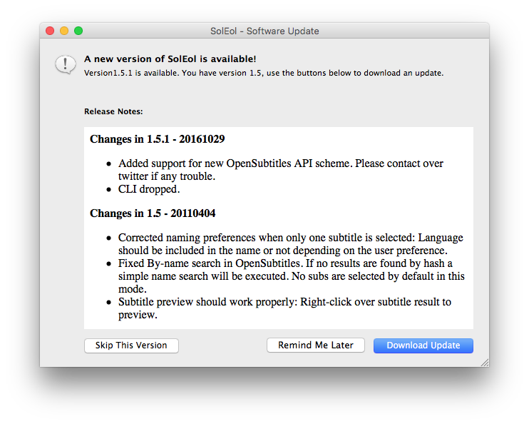 5 years for a minor update. Quality support from your developers,here: eduo.info/apps/soleol