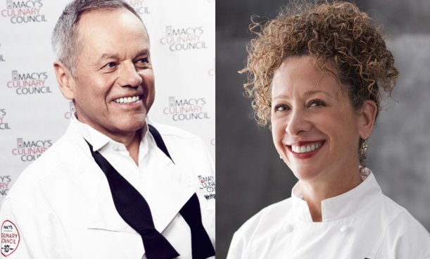 CulinaryCouncil's tweet image. #DYK @WolfgangPuck &amp;amp; @NancySilverton worked together in the kitchen long before they were #MacysChefs at Puck&apos;s famed restaurant, #Spago?