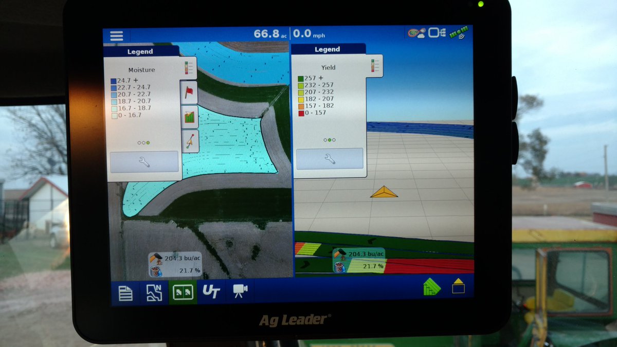 wiagronomist's tweet photo. Running @MyWayRTK with InCommand 1200 and Agfinity Essentials. It's how we roll with WS AG Center and @AgLeaderTech. See it @HowFarmsWork https://t.co/EjRhx90skM