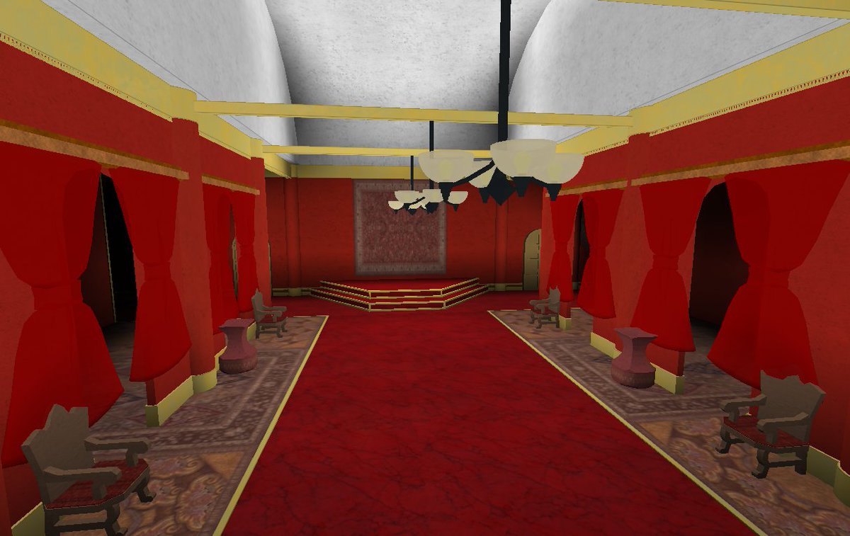 PolarisLabora's tweet photo. This commission is of a spanish palace interior for @OurFreedomRBLX #ColonialDesign #ROBLOXDev https://t.co/LLktEJlxQ6