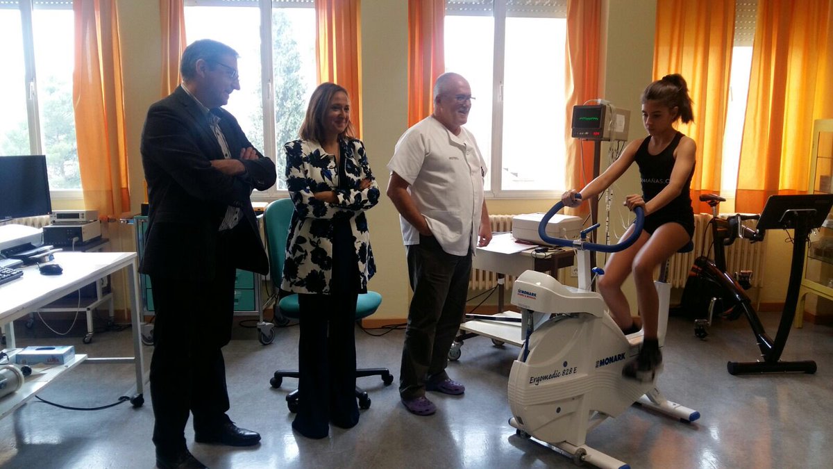#DGDxT La Consejera de Educación <a href="/MaytePerez2/">Mayte Pérez</a> visita Centro Aragonés de Medicina del Deporte. Programa tecnificación