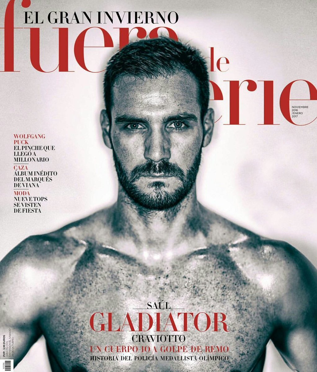 jcelmundo's tweet photo. El #piragüista @Saul_Craviotto (4 veces campeón olímpico), este sábado en portada de #ElGranInvierno de @fueradeserie con @expansioncom https://t.co/I9jqEmrt1v