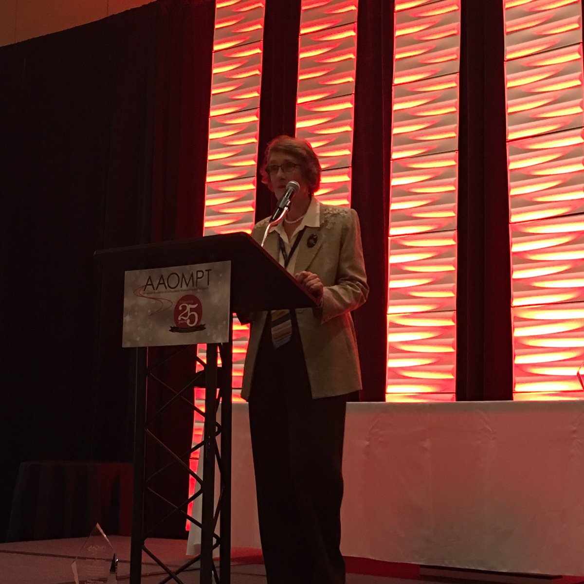 KPNorCalPT's tweet photo. So proud of our senior faculty member, Margaret Anderson! Kaltenborn, Teach I Must award winner at #AAOMPT2016 https://t.co/LkSYiFW7kh