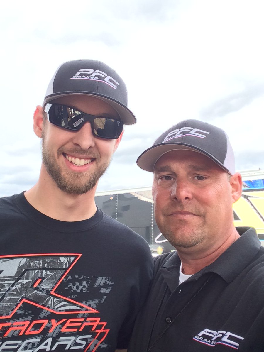 PFCbrakes's tweet photo. * @Mike_Mahaney getting some #TrackSideSupport from our very own @Keene1Randy @TheDirtTrack @SuperDIRTcar @World_Finals #ZR24 #ZR34 #TeamPFC https://t.co/Ioxo8ilMfa