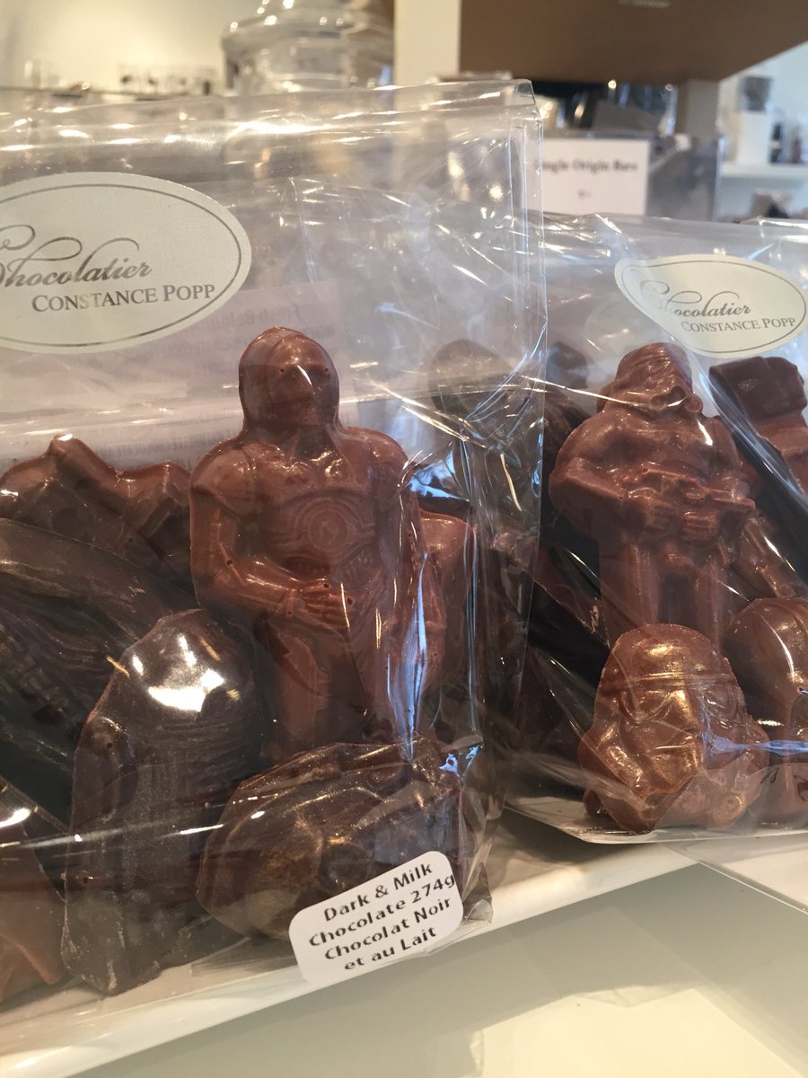poppchocolates's tweet photo. Chocolate #StarWars 180 #Provencher #Winnipeg WELCOME #C42016 #C4Winnipeg @C4ComicCon #ChocolatierConstancePopp https://t.co/LPFTznh4oB