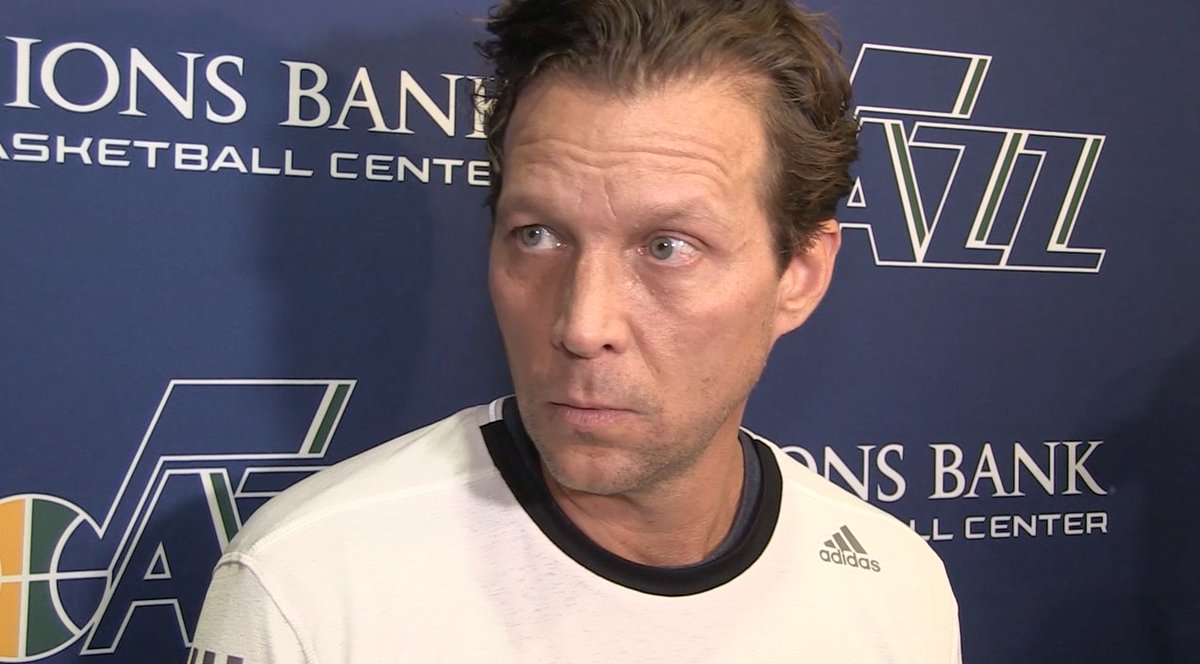 Head Coach Quin Snyder Shootaround Interview 10.28.16  Watch: on.nba.com/2eE3Rll https://t.co/SjNiUNhCW3