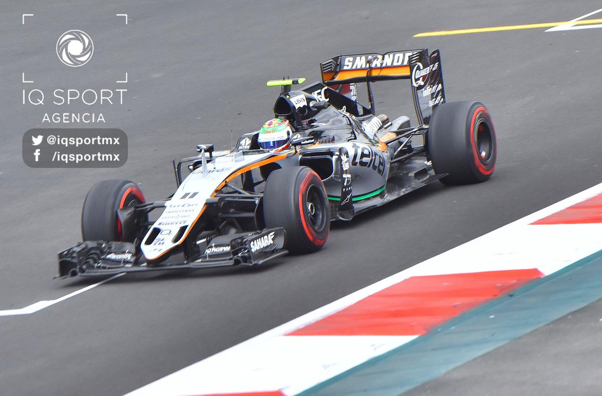 iqsportmx's tweet photo. #AMaximaVelocidad fue @SChecoPerez en la primera práctica libre del #MéxicoGP https://t.co/Bbn0hDzZOo