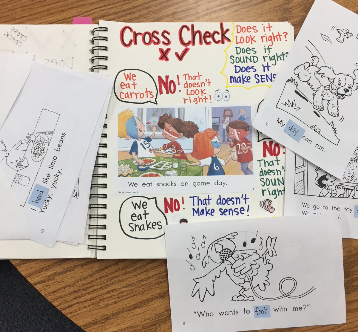 _kmontag's tweet photo. Demo notebook is such a powerful tool for my small group instruction. #hesdpride #headait #hathawayrocks @teachkate @MaggieBRoberts https://t.co/yGsjm51pX2