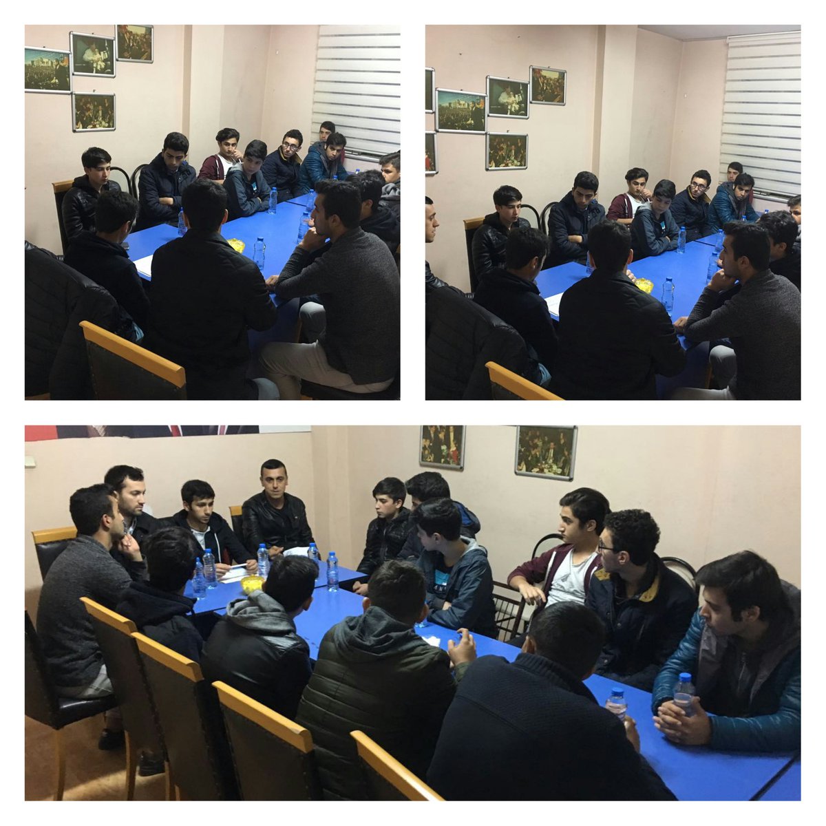 Haftalık toplantımızı gerceklestirdik.