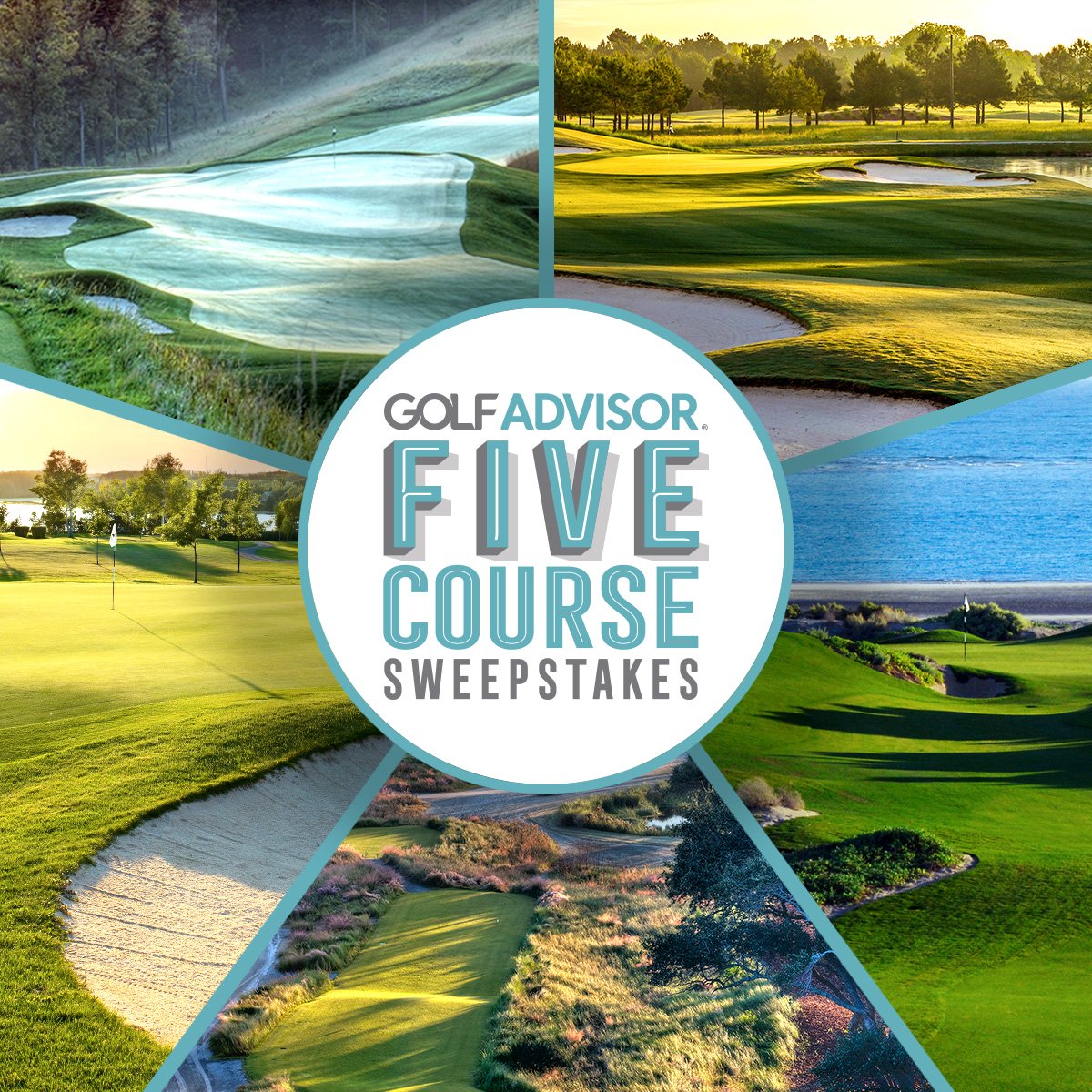 Enter Golf Advisor’s ‘5 Course’ Sweepstakes by 10/30 -- 5 golfers win a trip to 1 of our highest rated destinations! ow.ly/7Jvn305Dyr3