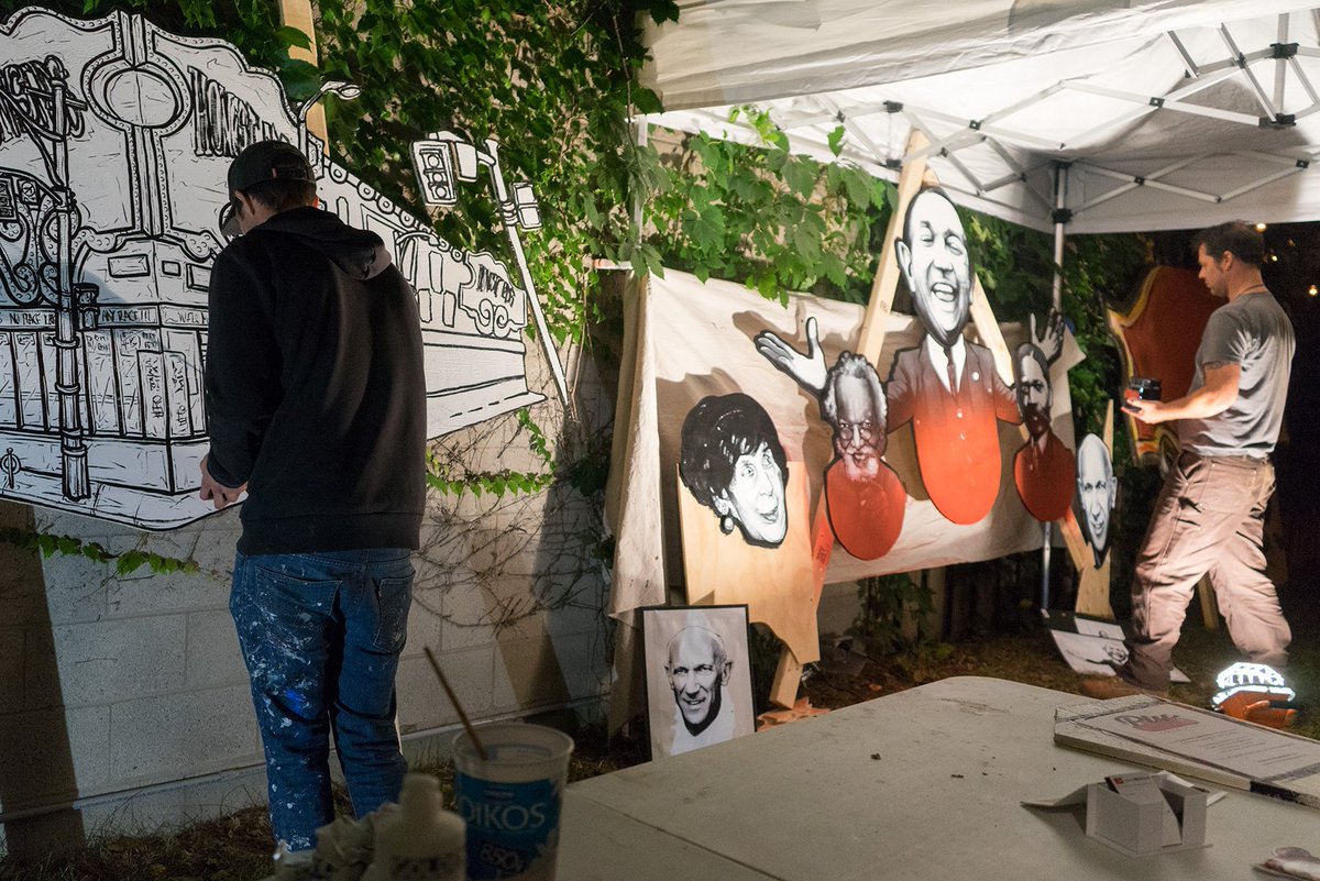 Interactive <a href="/nuitblancheTO/">Nuit Blanche Toronto</a> installations celebrate Annex icons: wp.me/phLo1-1Im