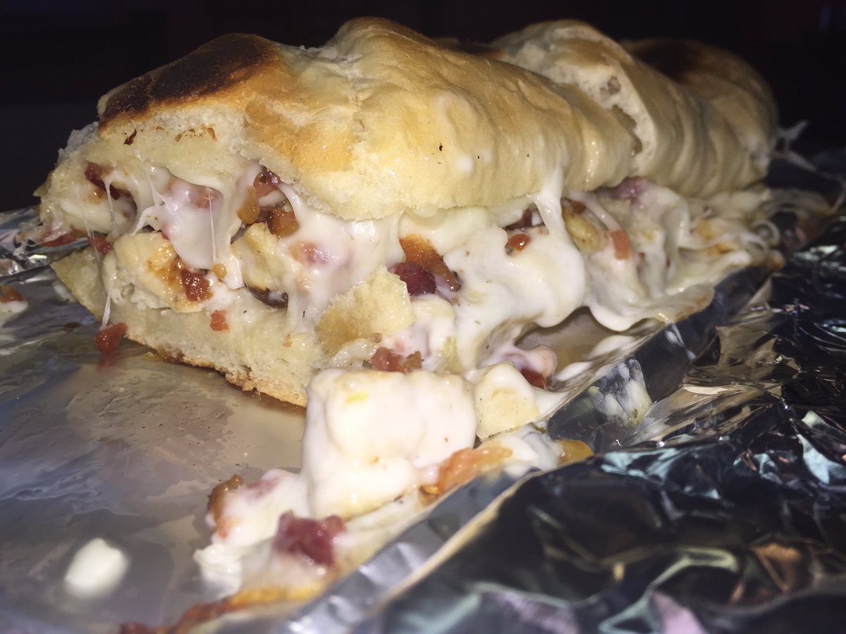 Join us tonight and get a delicious Chicken Bacon Ranch sandwich! Add a fountain drink and chips to make it a meal!