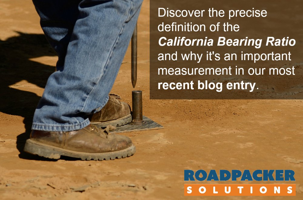 RoadPackerPlus's tweet image. What is the California Bearing Ratio (CBR)? bit.ly/2e5nsKq #CBR #SoilStrength #Stabilization