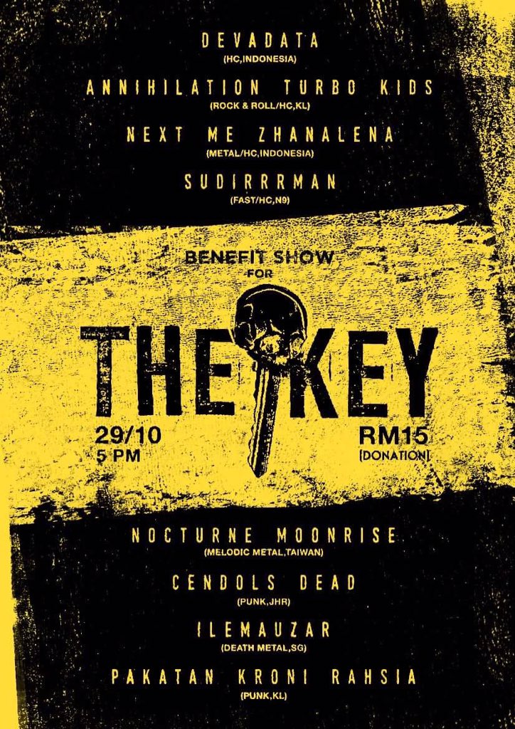 jennthompson2811 (@jenn_thompson) on Twitter photo #MELAKA TODAY Oct29 BENEFIT SHOW FOR THE KEY 5pm TheKey ft. <a href="/DEVADATA_HC/">DEVADATA OFFICIAL</a> <a href="/nextmezhanalena/">NEXT ME ZHANALENA</a> <a href="/ilemauzar666/">Ilemauzar Official</a> #CendolsDead #Sudirrrman #MELAKA TODAY Oct29 BENEFIT SHOW FOR THE KEY 5pm TheKey ft. <a href="/DEVADATA_HC/">DEVADATA OFFICIAL</a> <a href="/nextmezhanalena/">NEXT ME ZHANALENA</a> <a href="/ilemauzar666/">Ilemauzar Official</a> #CendolsDead #Sudirrrman
