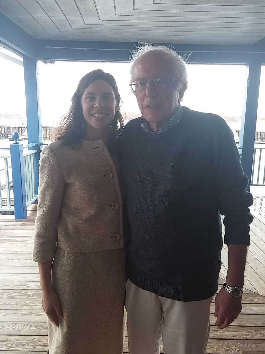 State Rep. Katherine Sims (@katherinesimsvt) on Twitter photo So honored to speak at a rally today with one of my personal heroes, <a href="/BernieSanders/">Bernie Sanders</a> #vtpoli So honored to speak at a rally today with one of my personal heroes, <a href="/BernieSanders/">Bernie Sanders</a> #vtpoli