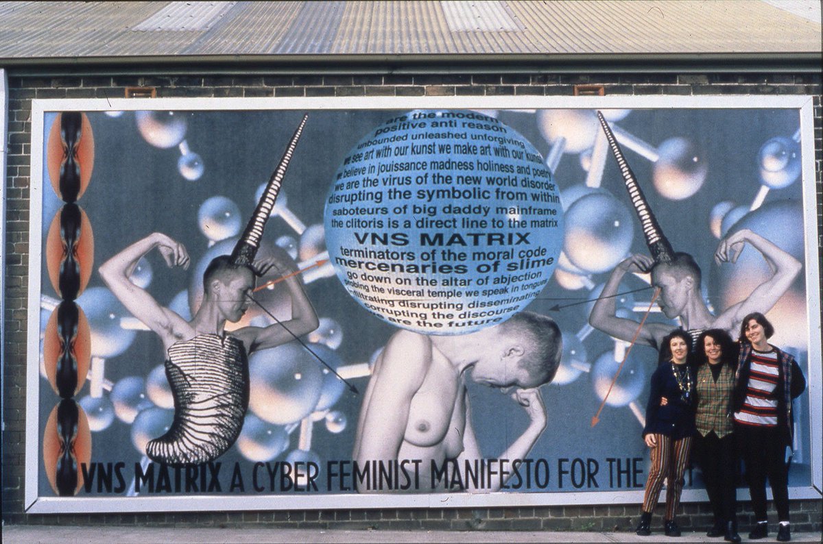 Verve_Magazine's tweet photo. RHIZOME NET ART ANTHOLOGY, A Cyberfeminist Manifesto for the 21st Century on @rhizome https://t.co/g86VwxRpei https://t.co/CnZCXSt8k0