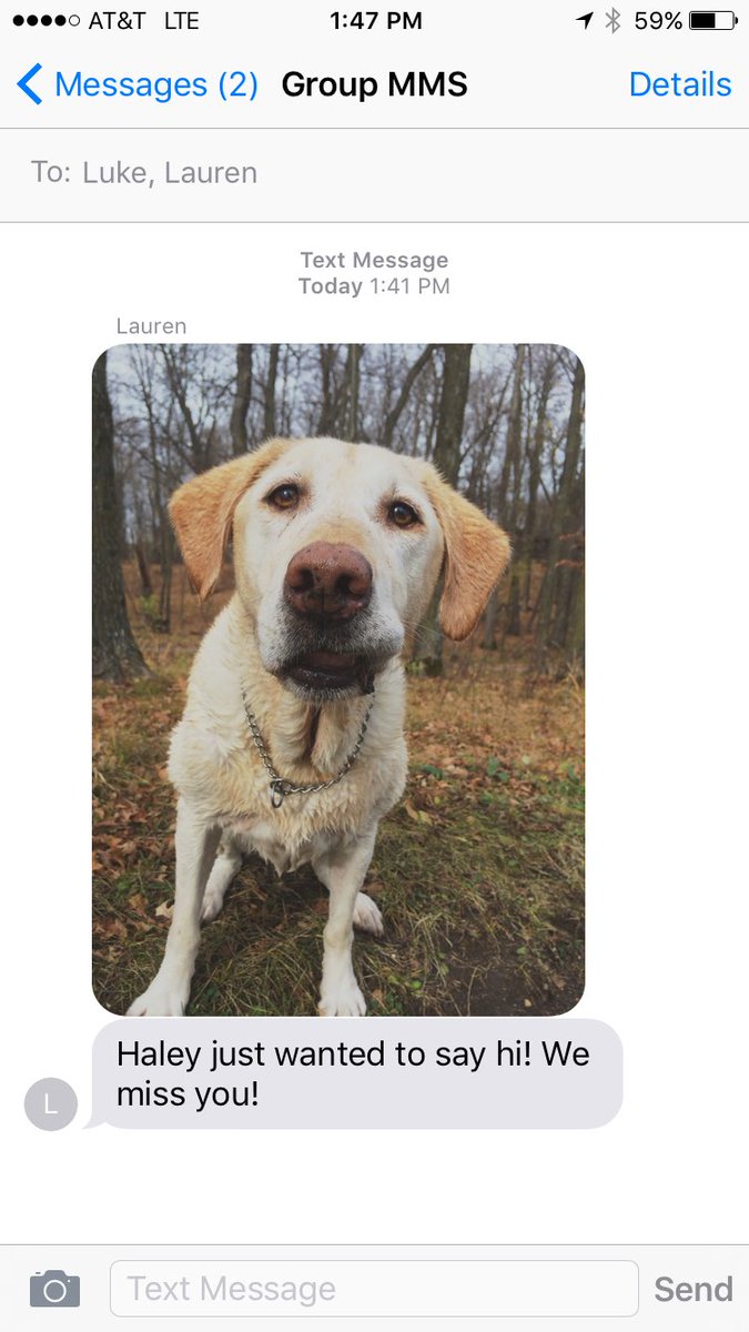 aaronjohnson_17's tweet photo. My sisters care-packages and texts like this are what get me through college. #missutoo @lojohns https://t.co/VBNFSm5DfR