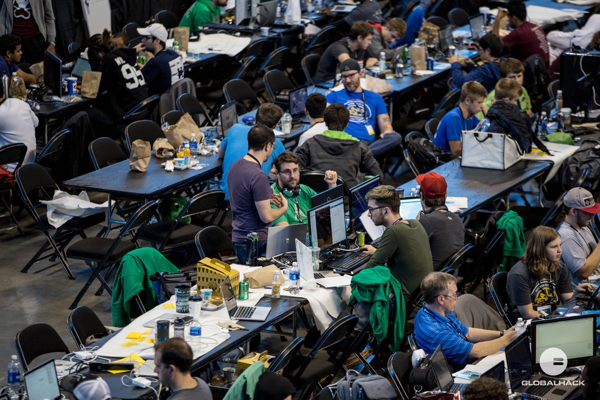 alexhaimann's tweet photo. @TylerMKing @73_Carondelet @brackenthebox in the thick of the competition, taking charge at #globalhack6 https://t.co/XT5hZya87u