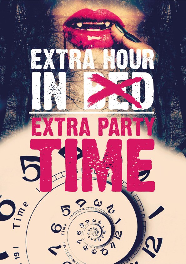 Slug_O2's tweet photo. Clocks Go Back in time...#extrapartytime #halloweenweekend #gettogether https://t.co/o7aAfy0WCy