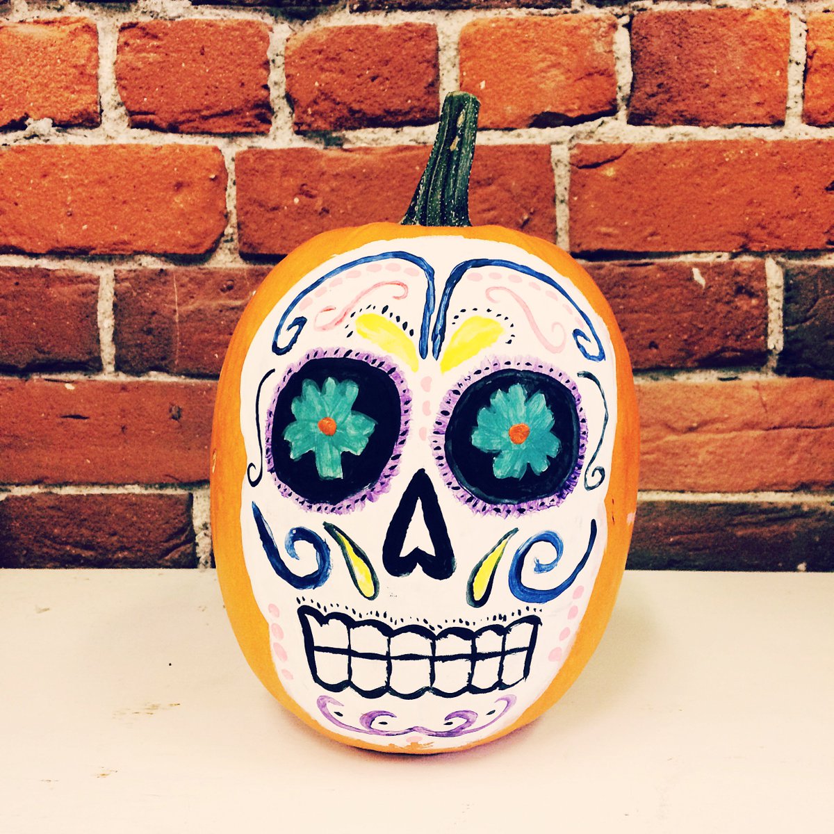 PrintingPlusSJ's tweet photo. If you are in the neighbourhood, stop by @realfoodSJ  and vote for your favourite pumpkin! ~ Here is our submission :) #halloween https://t.co/kkftiKLZ6g