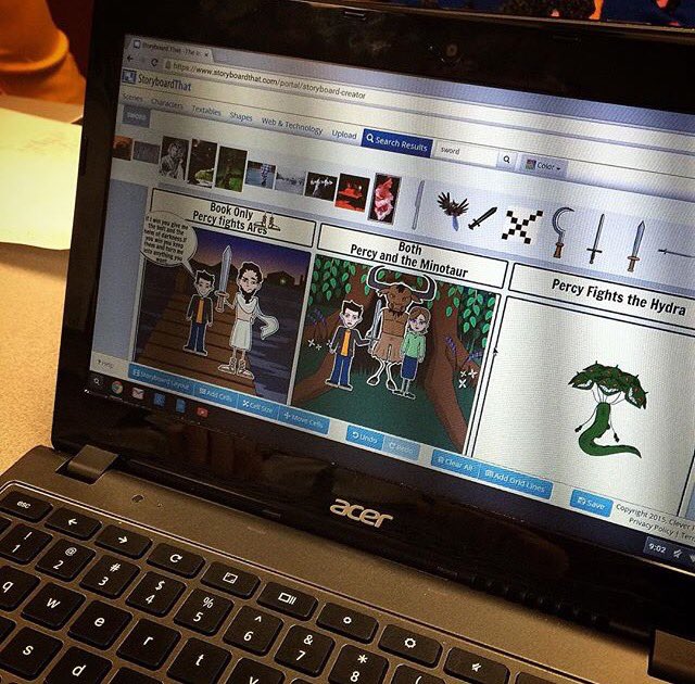 cbrenneman70's tweet image. I absolutely love @StoryboardThat!! So many applications for ELA teachers plus highly engaging! #262FridayFav #Dialogue #PlotStructure