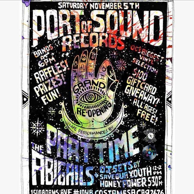 MarqueeCM's tweet photo. Guess who's moving to a bigger store, 3 doors down... @PortOfSoundOCShoppe!  HUGE GRAND REOPENING PARTY 11/5 #djs #giveaways #costamesa https://t.co/ifxmgErOAy