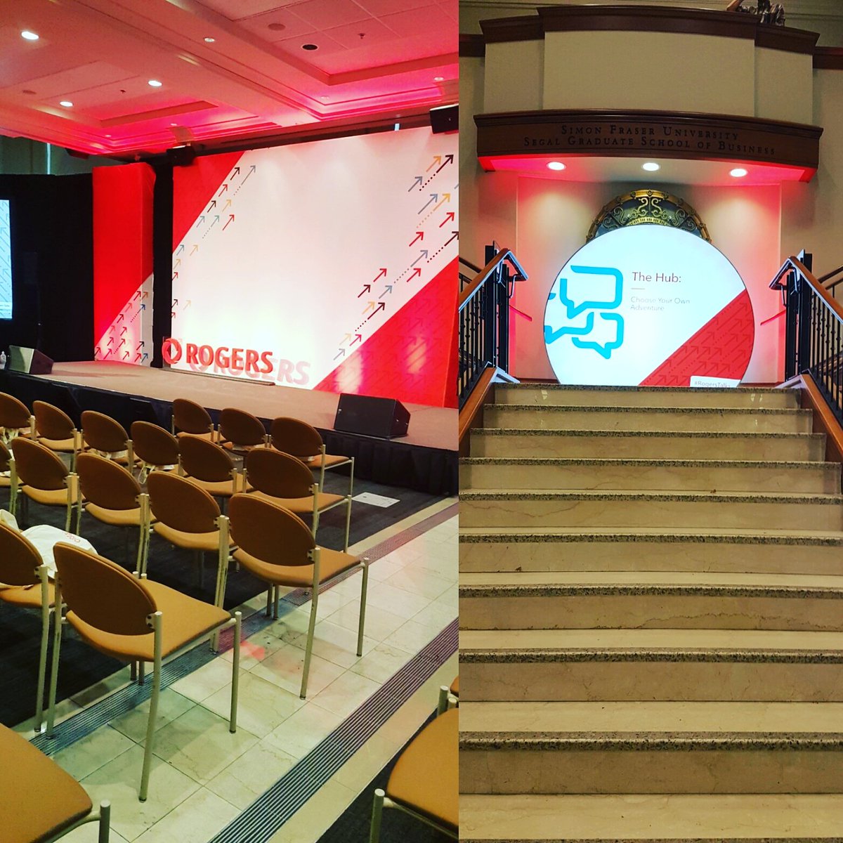 PeterSmith5454's tweet image. Great event at #rogertalks Vancouver #blueRover