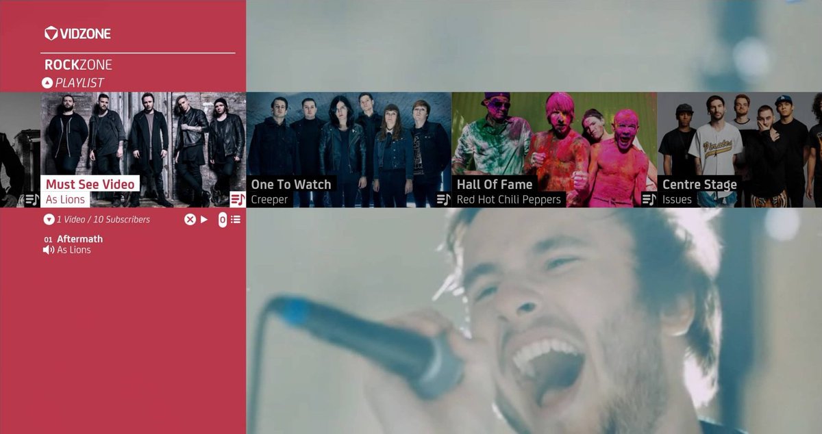 betternoiser's tweet photo. Have you heard? "Aftermath" by @aslionsband is the "Must See" video on @VidZone's Rockzone! #AsLions #Aftermath #Tour #VidZone #Rockzone https://t.co/vYO57IuTyB