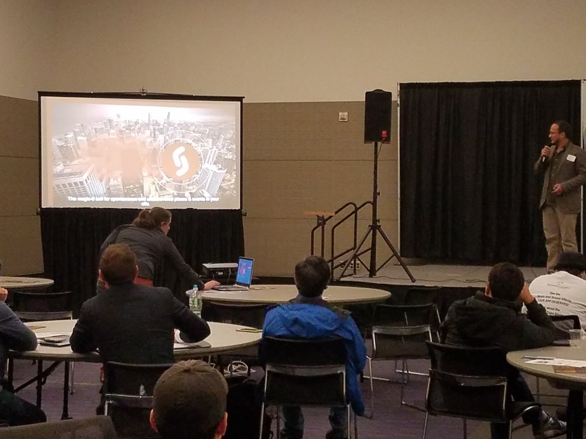 BostonAppExpo's tweet photo. @shuflx presenting now #boston #Apps https://t.co/qFpn6wfvsK