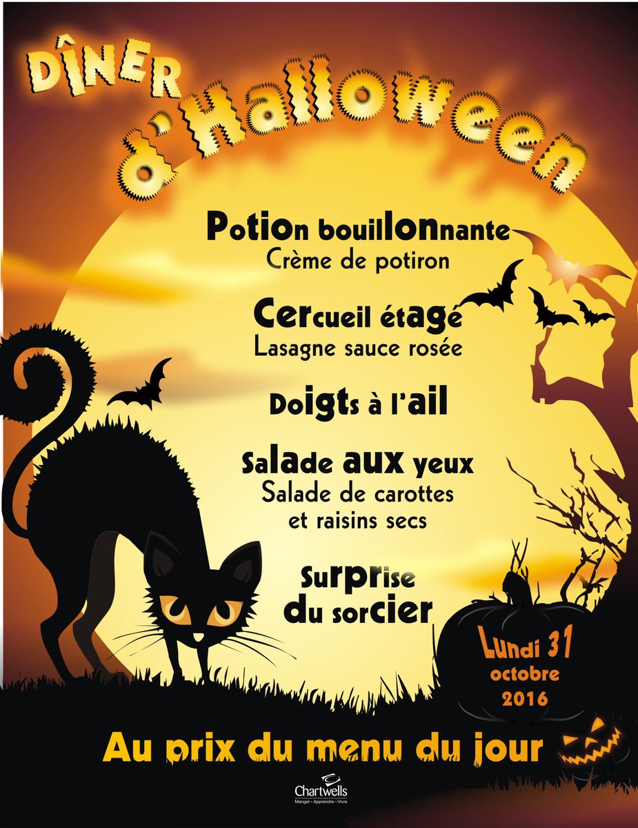 chartwellsQC's tweet photo. LUNDI!  Préparez vos costumes et venez déguster un repas envoûtant! https://t.co/niYQRYYo4Y