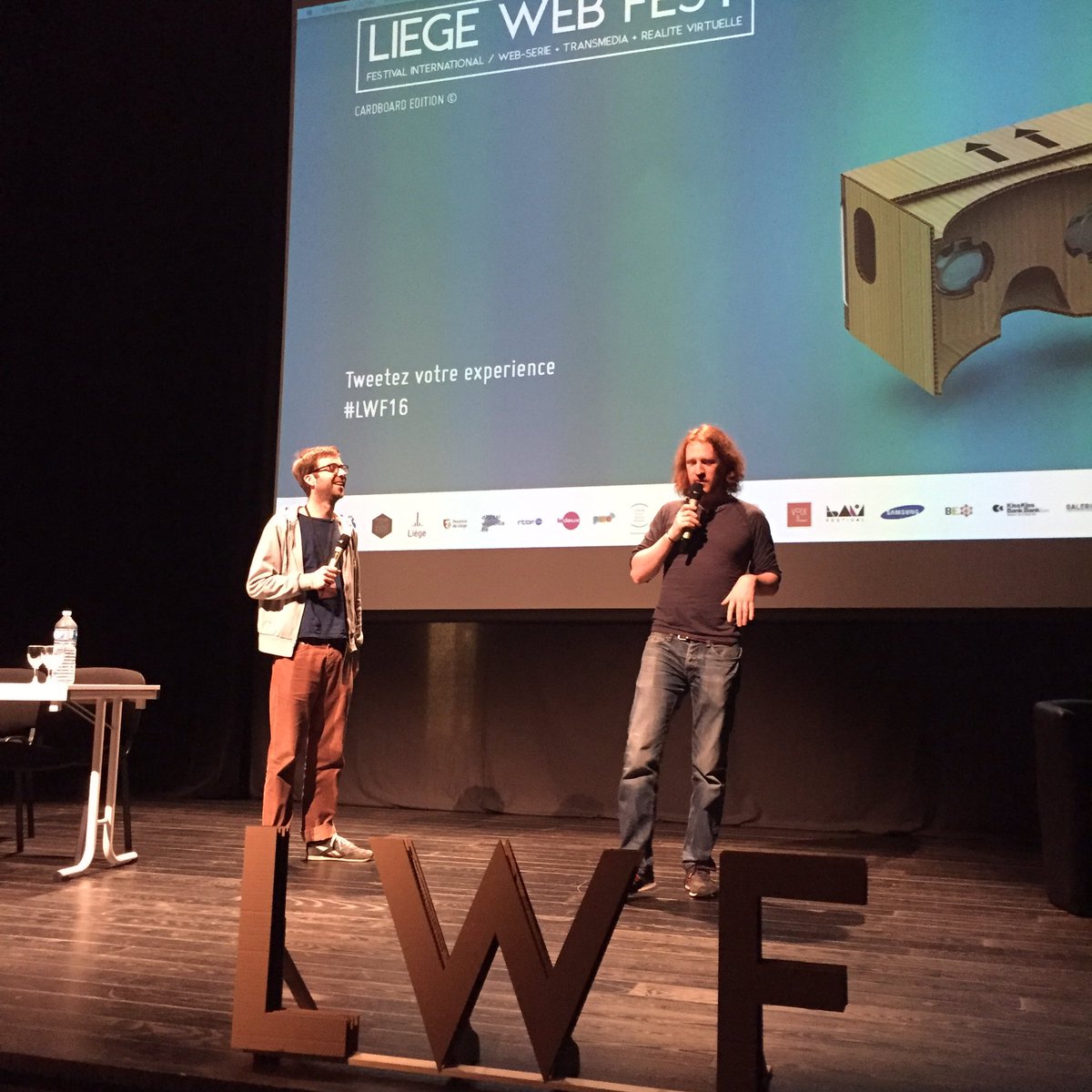 LiegeWebFest's tweet image. Place à la deuxième saison de Euh... en présence de Mathieu Debaty.
#LWF16