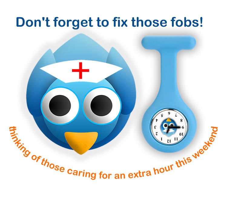 WeDocs's tweet photo. Hats off to the amazing #nightshift doing a super long Saturday night shift this weekend! 
Clocks go back overnight Saturday! https://t.co/4c6sMqiS4J
