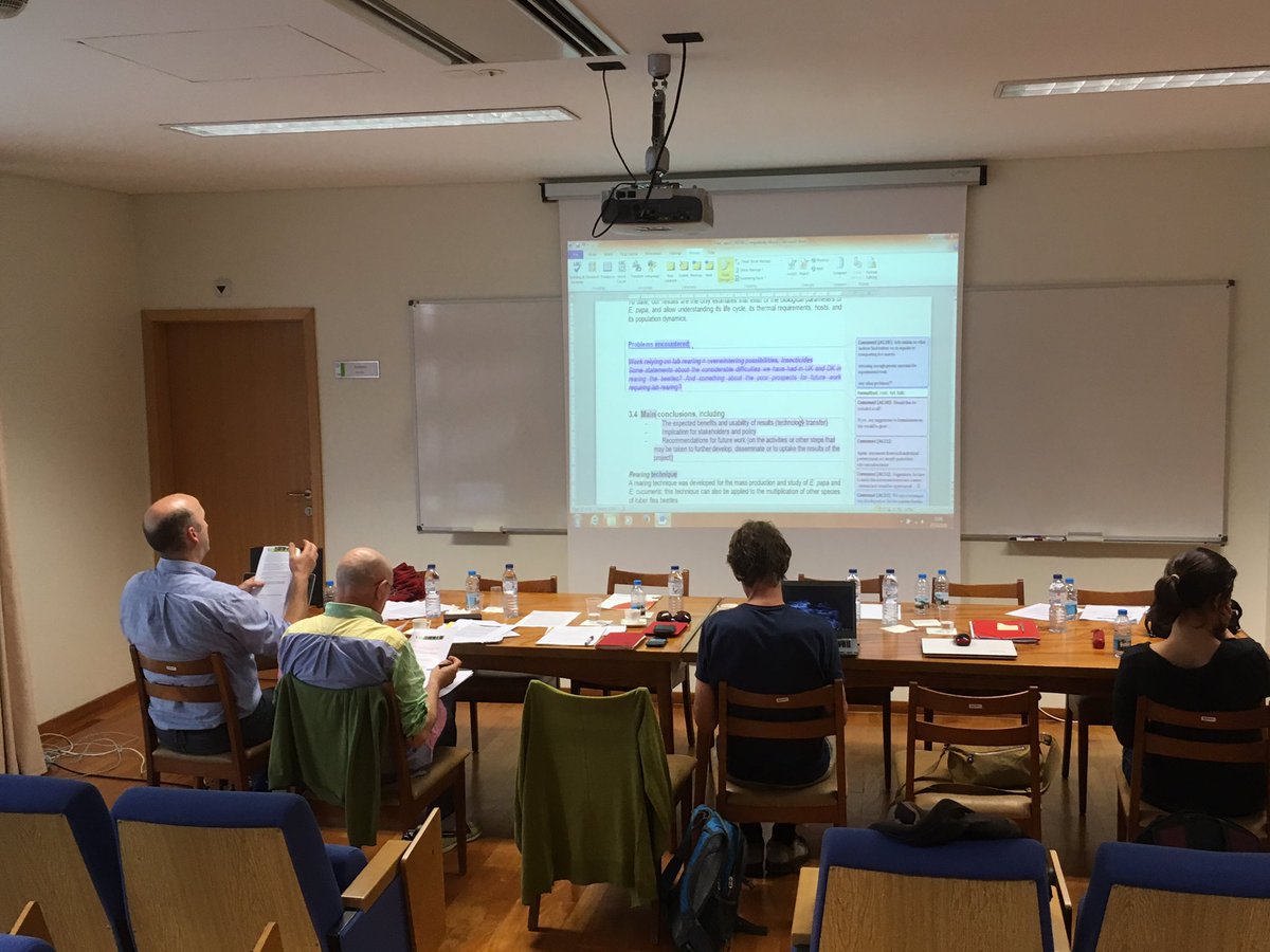 fiona_bugsnbees's tweet photo. Final #euphresco #epitrix meeting done, report in the bag. Great to be part of something greater than the sum of ourselves #collaboration https://t.co/8VPYpxVrjH