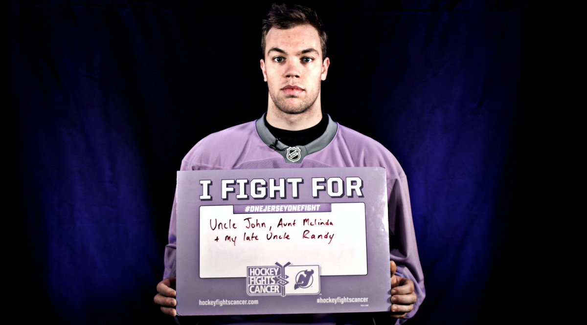 hallsy09's tweet image. Support the @NJDevils #HockeyFightsCancer Night by retweeting this tweet! $1 will be donated for every retweet! #OneJerseyOneFight
