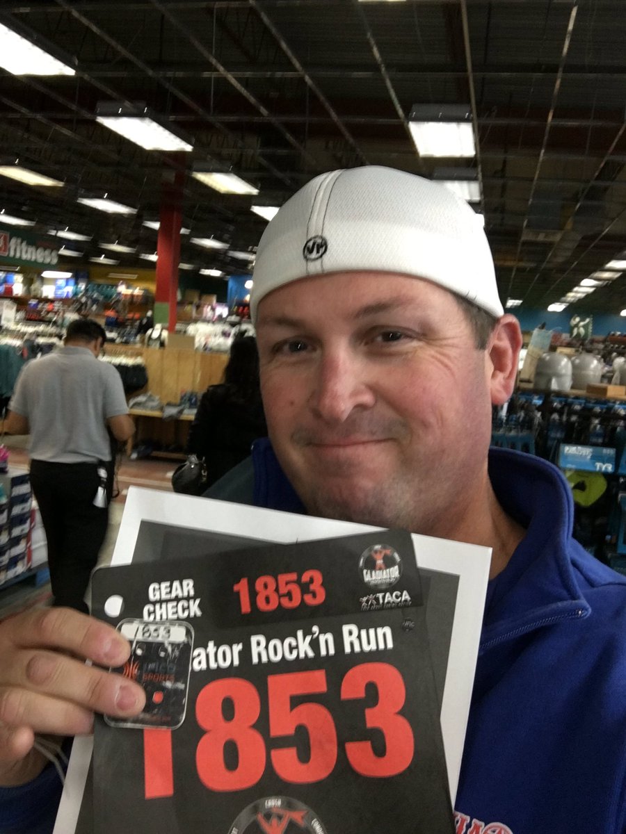 DaveWestrick's tweet photo. All set for the #GladiatorRun tomorrow at Casa De Fruta https://t.co/amNS85XEnt