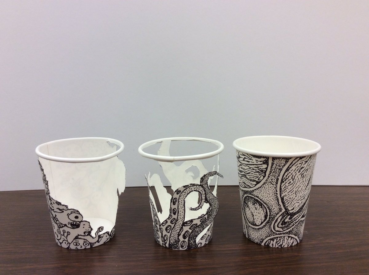 art walton hs on twitter cool coffee cup drawings cobbartrocks