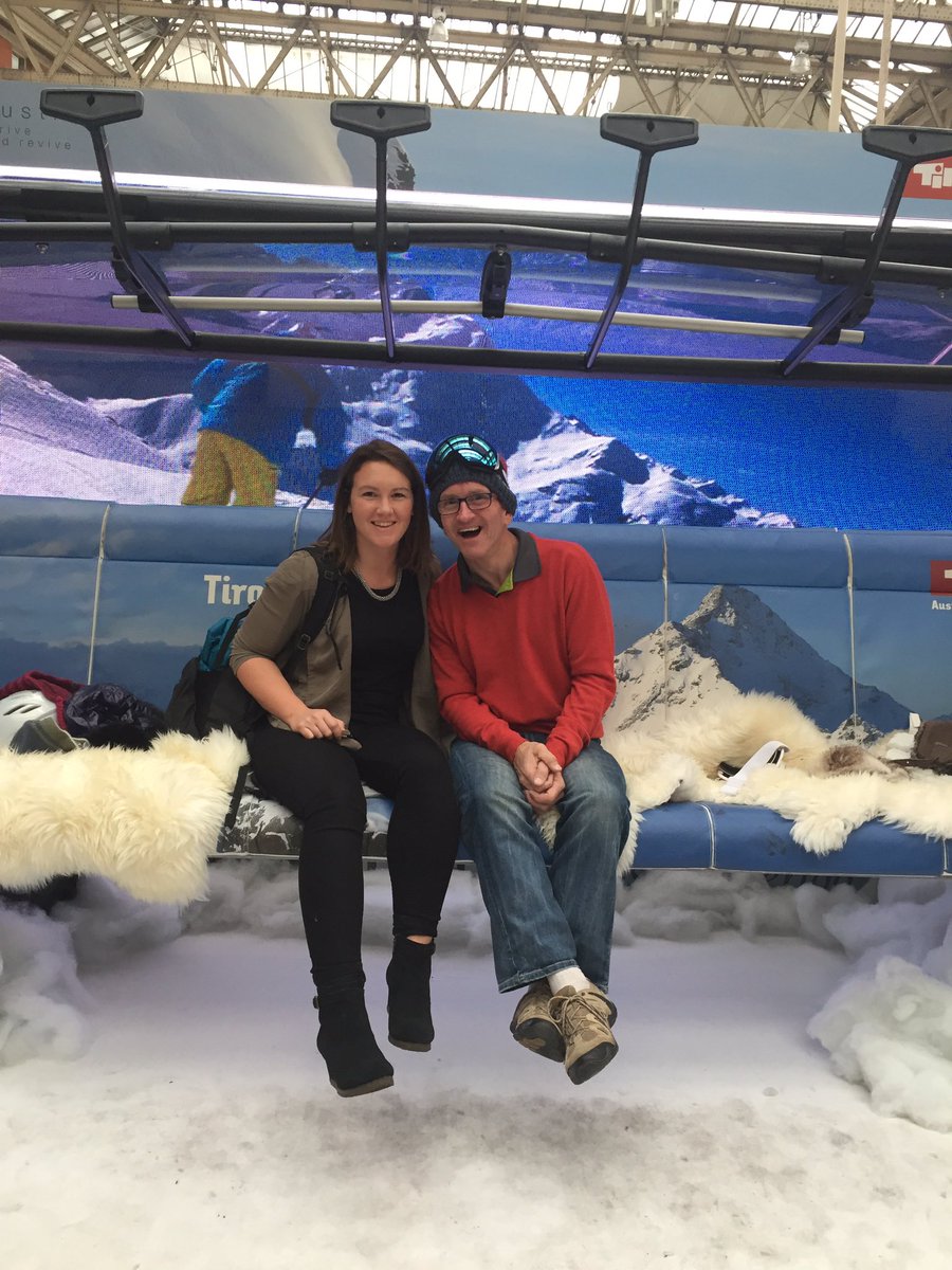 amysendell's tweet photo. Eddie the Eagle hanging out in Waterloo! #EddieTheEagle #feelaustria #skiwaterloo #lovetirol https://t.co/meS1T5GgJ7