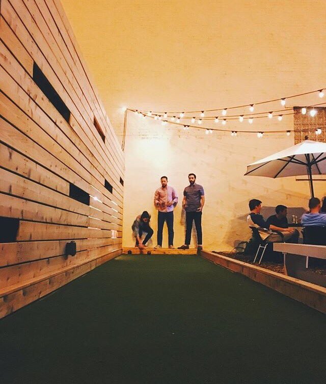 saintlouschi's tweet photo. Bocce ball by the fire? Thank you fall, we love you. #chicagofall #bocceball #fallnow https://t.co/ks9XG5f29p
