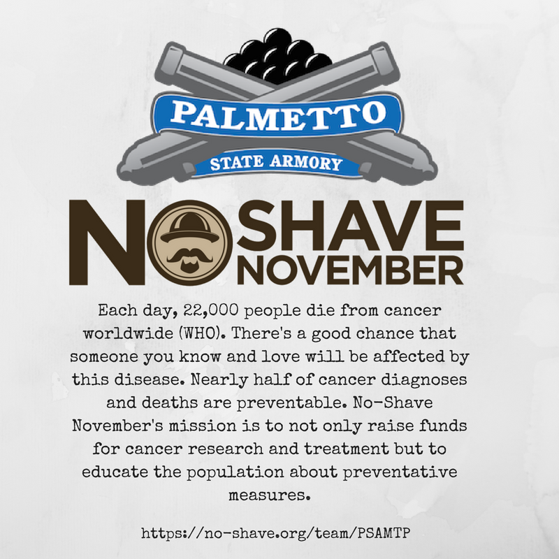 #NoShaveNovember #PSAMTP #PalmettoStateArmory