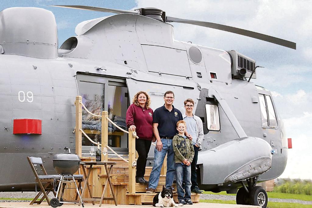 Campers can now enjoy the height of luxury in a converted rescue ...