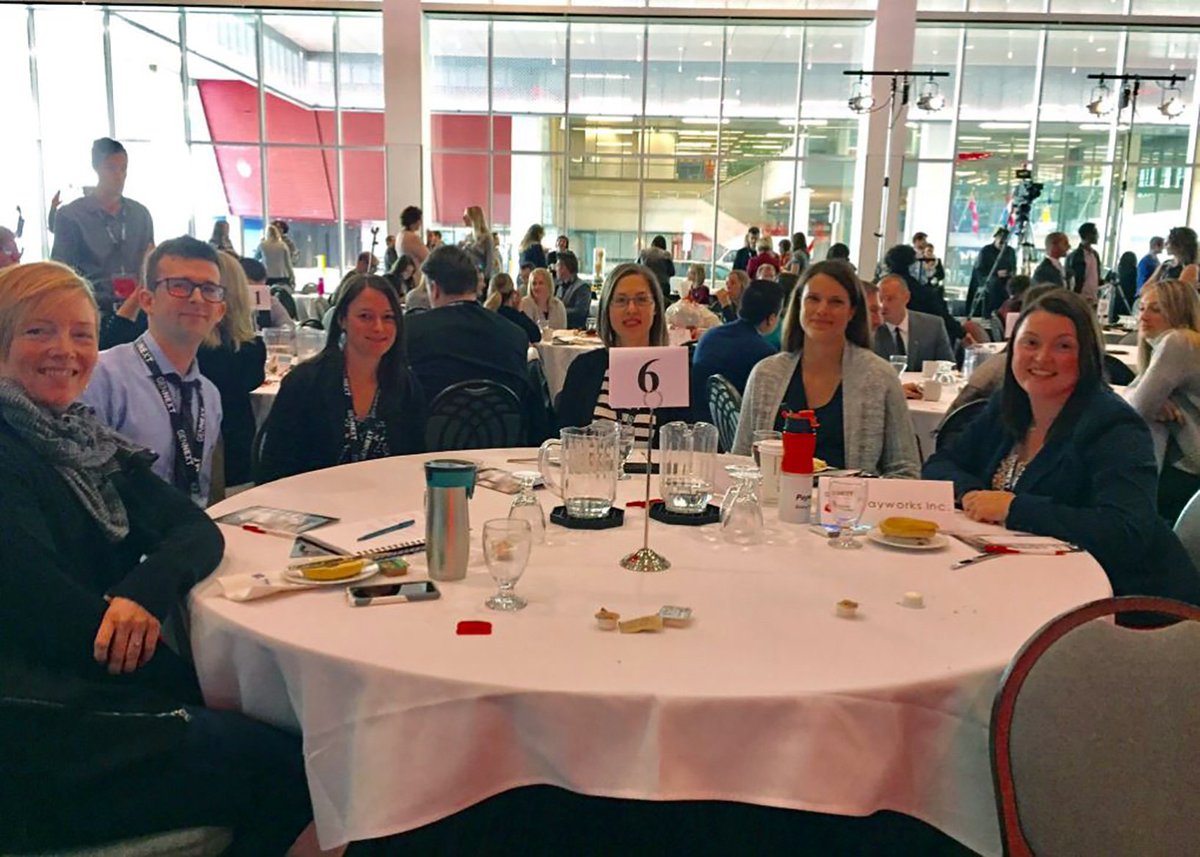 Payworks's tweet photo. Read about @PayworksInc attending the @GenNextWinnipeg Summit yesterday: https://t.co/dVHTjowAWs #gennextsum #PayItForward https://t.co/yrP7y93Lp9