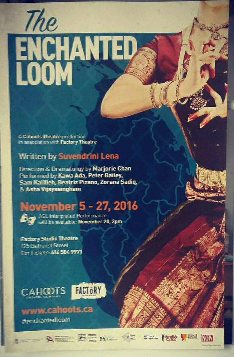 BallyhooToronto's tweet photo. #enchantedloom #als #newplay #cahoots #factorytheater #ballyhoopushpinmedia https://t.co/DdrcPnEBx3