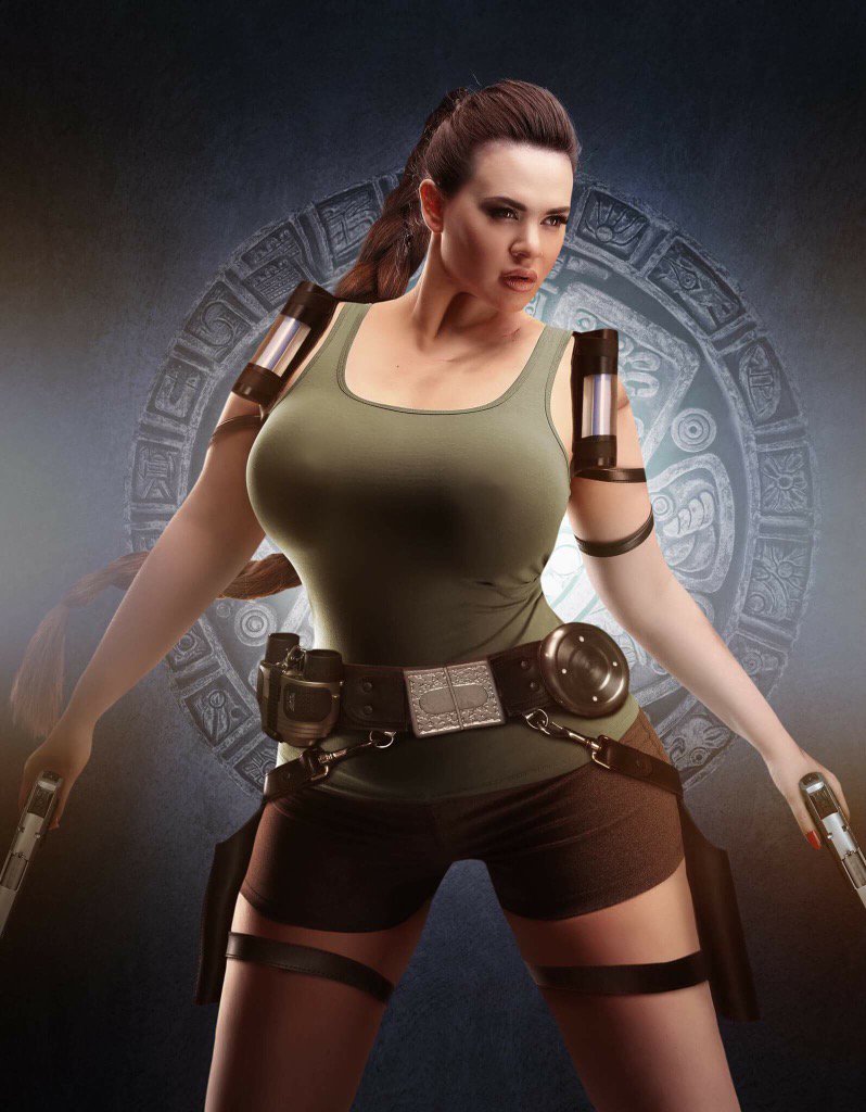 Lexy Lu on X: It's cosplay time! #cosplay #laracroft #tombraider  t.coOMhYtSTolj  X