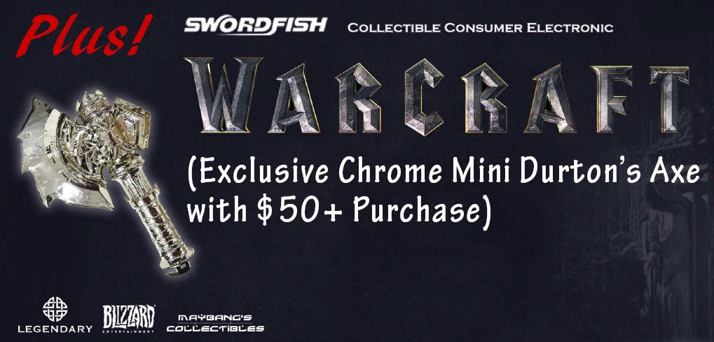 SwordfishTech's tweet image. Visit Swordfish#217@LA ComicCon from 10/28~10/30.Earn the chance enter and win the gift ! woobox.com/vz387t